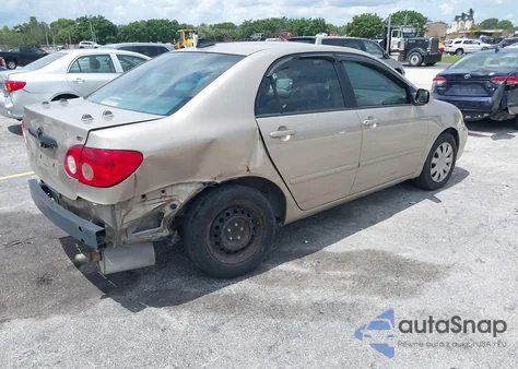 2007 Toyota Corolla Le из США, поврежденный, VIN 2T1BR32EX7C842112